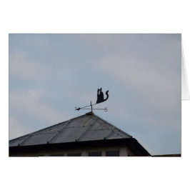Black Cat Weather Vane