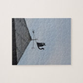 Black Cat Weather Vane Puzzle (Horizontal)