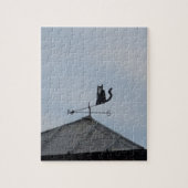 Black Cat Weather Vane Puzzle (Vertikal)