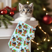 Black Cat Weihnachtsgeschenke Kleiner Weihnachtsstrumpf