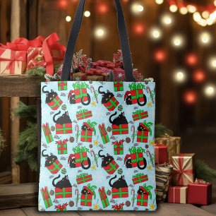 Black Cat Weihnachtsgeschenke Tasche
