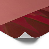 Black Cat Wine Lover Funny Poster (Ecke)