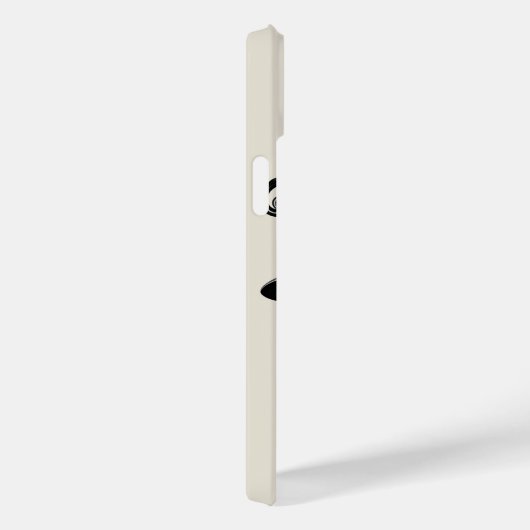 Black Cat Witch Hexerei Letter C Custom Initial Case-Mate iPhone Hülle (Rückseite / Rechts)