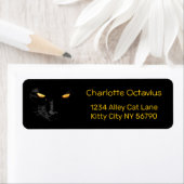 Black Cat Yellow Eyes anpassbar (Insitu)