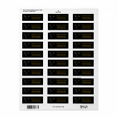 Black Cat Yellow Eyes anpassbar (Vorne)