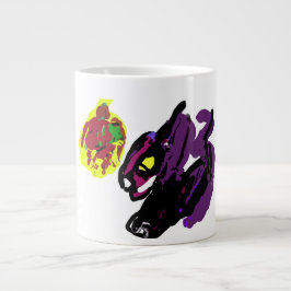 Black Cat yes Herbst Jumbo-Tasse