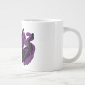 Black Cat yes Herbst Jumbo-Tasse (Rechts)