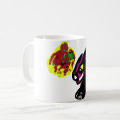 Black Cat yes Herbst Kaffeetasse (Vorderseite Links)