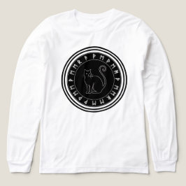 Black Cat Zauber Halloween Tri-Blend Shirt