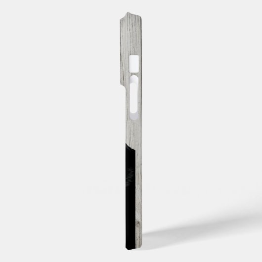 Black Cat Zoning Out - Funny Kitten Meme Case-Mate iPhone Hülle (Rückseite / Links)