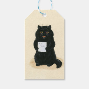 Black Cat Zuhause Sweet Zuhause Vintag Rescue Shel Geschenkanhänger
