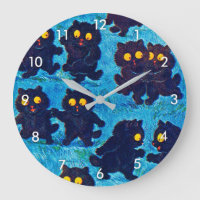 Black Cats Dancing in Moonlight, Louis Wain