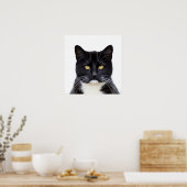 Black Cats Foto Poster (Küche)