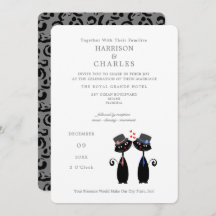 Black Cats Gay Marriage Purr.fect Wedding