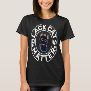 Black Cats Materie Tierrechte Kitten Klaw Brei T-Shirt