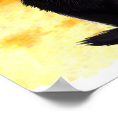 Black Cats “Mommy and Me” Wall Art Poster  (Ecke)