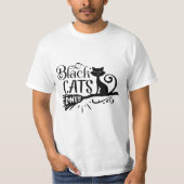 Black cats only T-SHIRT (Vorderseite)