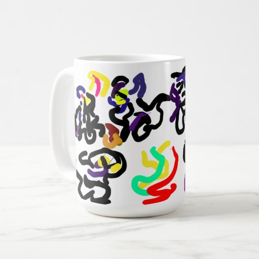 Black  Cats party Kaffeetasse (Vorderseite Links)