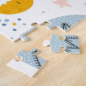 Black Cats Rainbows Fantasy Pattern Puzzle (Seite)