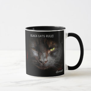 Black Cats Regel Cat Meme Tasse