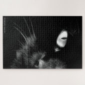 Black Cats Rule - Hallo Dunkelheit Puzzle (Horizontal)