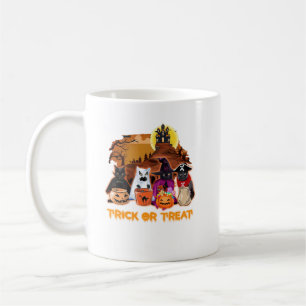 Black Cats Trick oder behandeln Halloween Spooky N Kaffeetasse