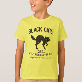 Black Cats Vintage Emblem T-Shirt