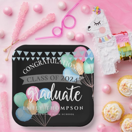 Black Celebration Class of 2023 Graduation Party Pappteller (Party)