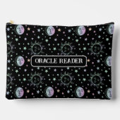 Black Celestial Oracle Pouch Zubehörtasche (Vorderseite)
