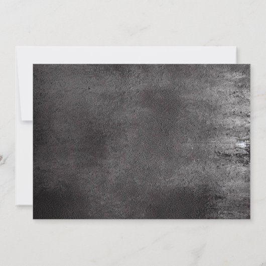 Black Chalkboard Bow Werden Sie mein Bestman Invit Einladung (Rückseite)