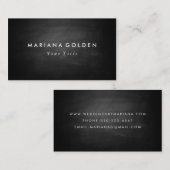 Black Chalkboard Business Card Visitenkarte (Vorne/Hinten)