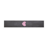 Black Chalkboard und Pink Heart Bly Band (Flach)