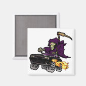 Black Challenger SRT8 Magnet (Vorderseite/Rückseite)