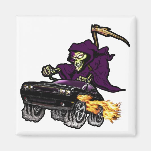 Black Challenger SRT8 Magnet (Vorne)