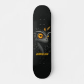 Black Chameleon Personalisiert Skateboard (Vorne)