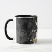 Black Champagne Gold Cowhide Tasse (Links)