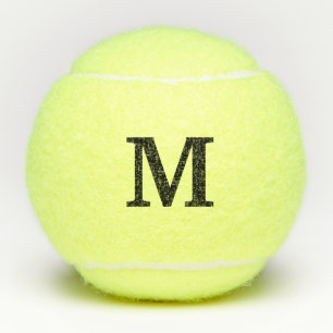 Black Charter Serif Tennis Balls Tennisbälle