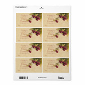 Black Cherry Canning-Etikett (Vorne)