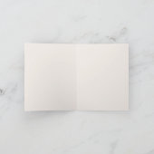 Black Cherry Junggeselinnen-Abschied Vielen Dank K Dankeskarte (Innenseite)