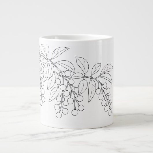 Black Cherry - Prunus serotina Jumbo-Tasse (Vorderseite)