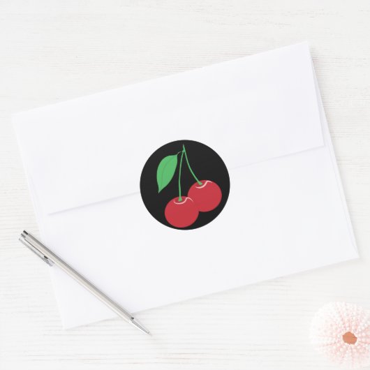 Black Cherry Sticker (Umschlag)