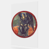 Black Cherubim Engel Acrylschild (Winkel)