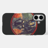 Black Cherubim Engel Case-Mate iPhone Hülle (Rückseite (Horizontal))