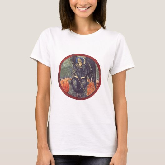 Black Cherubim Engel T-Shirt (Vorderseite)