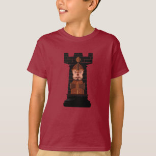 Black Chess Rook T - Shirt