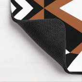 Black-Chic Ethnomuster Mauspad Schwarz (Ecke)