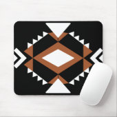 Black-Chic Ethnomuster Mauspad Schwarz (Mit Mouse)