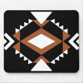 Black-Chic Ethnomuster Mauspad Schwarz (Vorne)