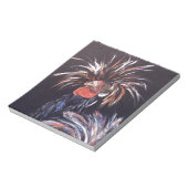 "Black Chicken" Notepad Notizblock (Rotiert)