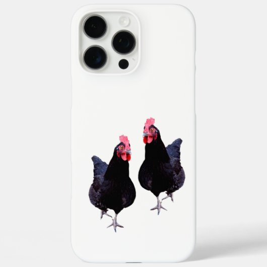 Black Chickens Strut Case-Mate iPhone Hülle (Rückseite)